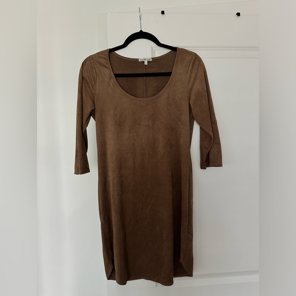 Mini dress with 3/4 sleeve
